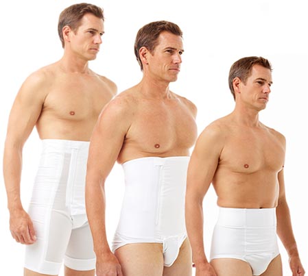 Get a flat tummy without surgery wearing Underworks girdles for mens