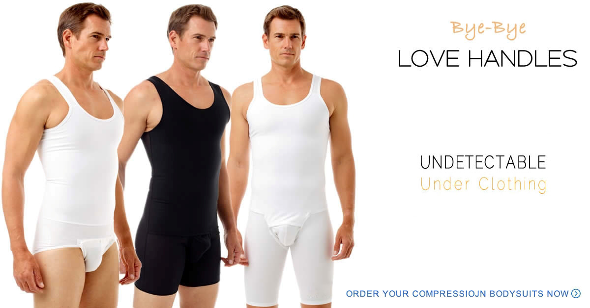 Sleep and Leisure Bra. Men Compression Shirts, Girdles, Chest