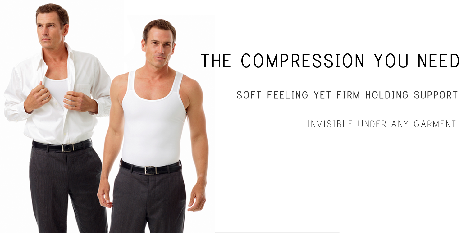 Underworks Chest Binders, Gynecomastia Compression Shirts