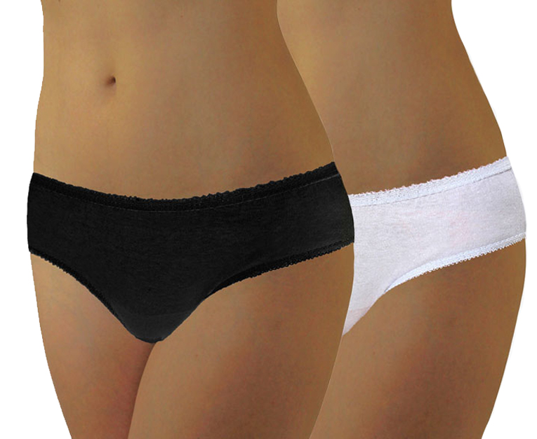 Underworks Women Cotton Disposable Underwear and Socks