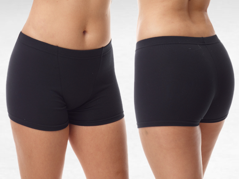 Underworks Women's Performance Cotton Support Boxers - Boy-Leg Briefs 520