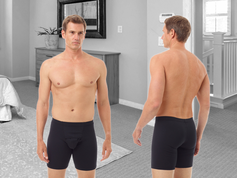 Underworks Cotton Performance Compression Long Boxer Hernia Prevention Underwear 579