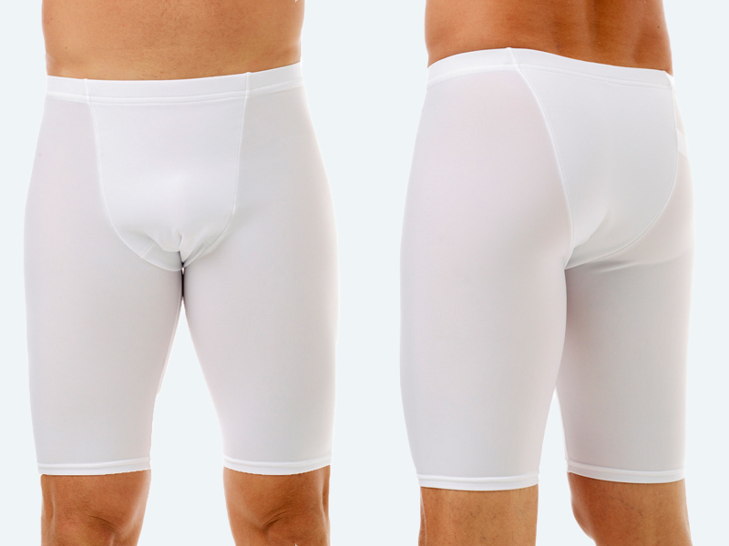 Underworks Men's Microfiber Performance Compression Shorts Swiming Running Workout 901