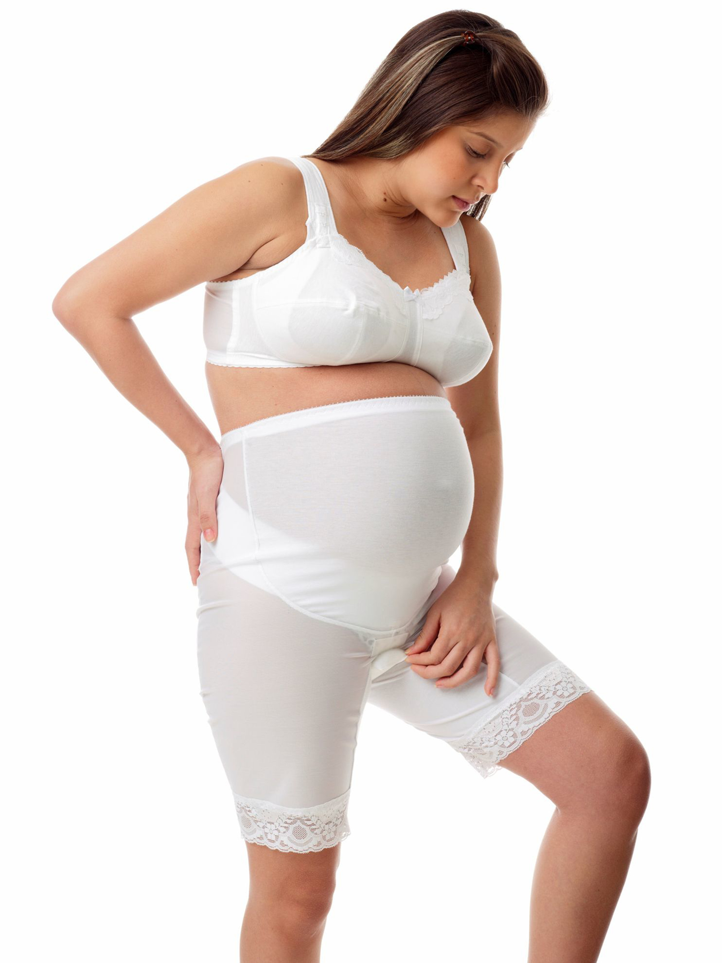 Maternity Back & Tummy Support Girdle w/ Varicosity Belt
