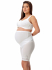 Underworks Maternity Underwear White Girdle with Belly Band Varicosity Belt