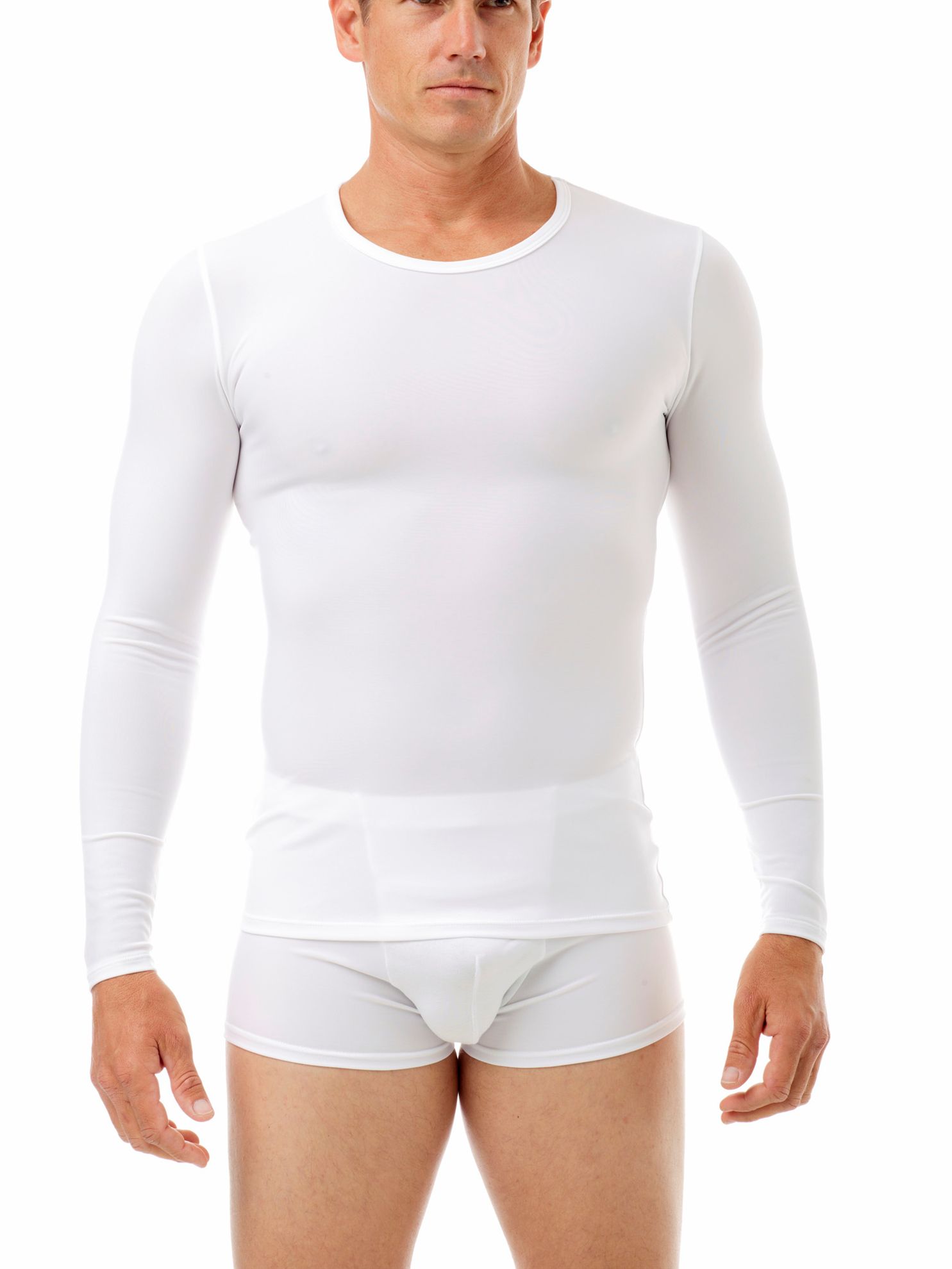 Cotton Concealer Chest Binder, Men Compression Garments