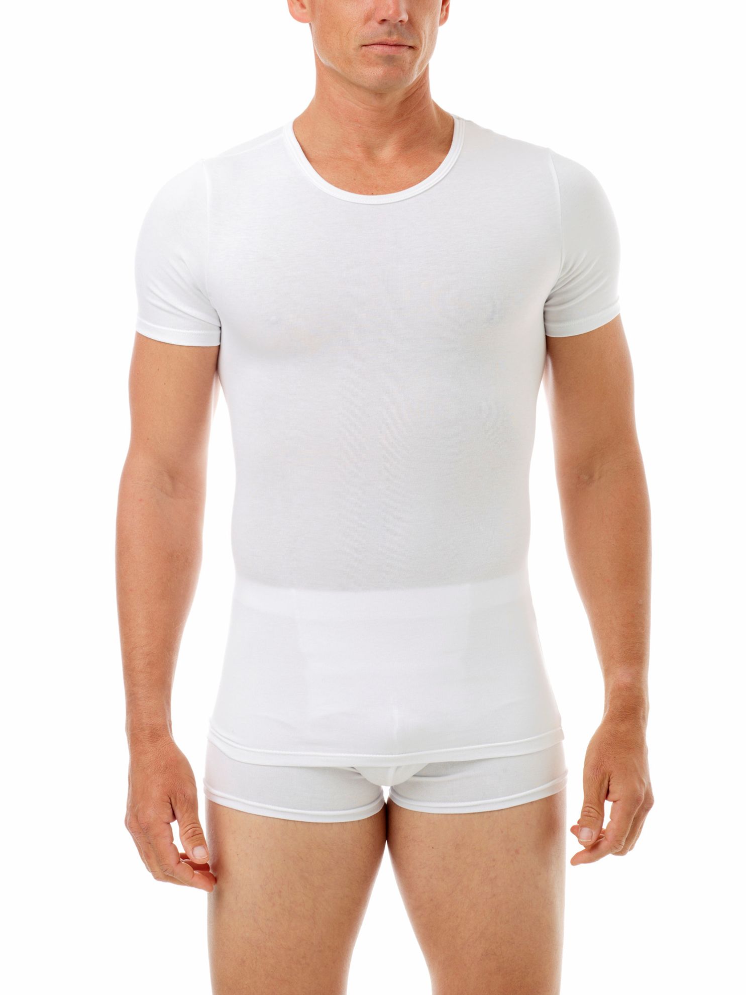 Underworks Men's Crew Neck Short Sleeves