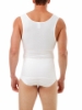 Underworks Manshape Cotton Spandex Support Tank Help prevent sagging abdominal tissue after surgery