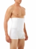 mens girdle with support boxer brief attached