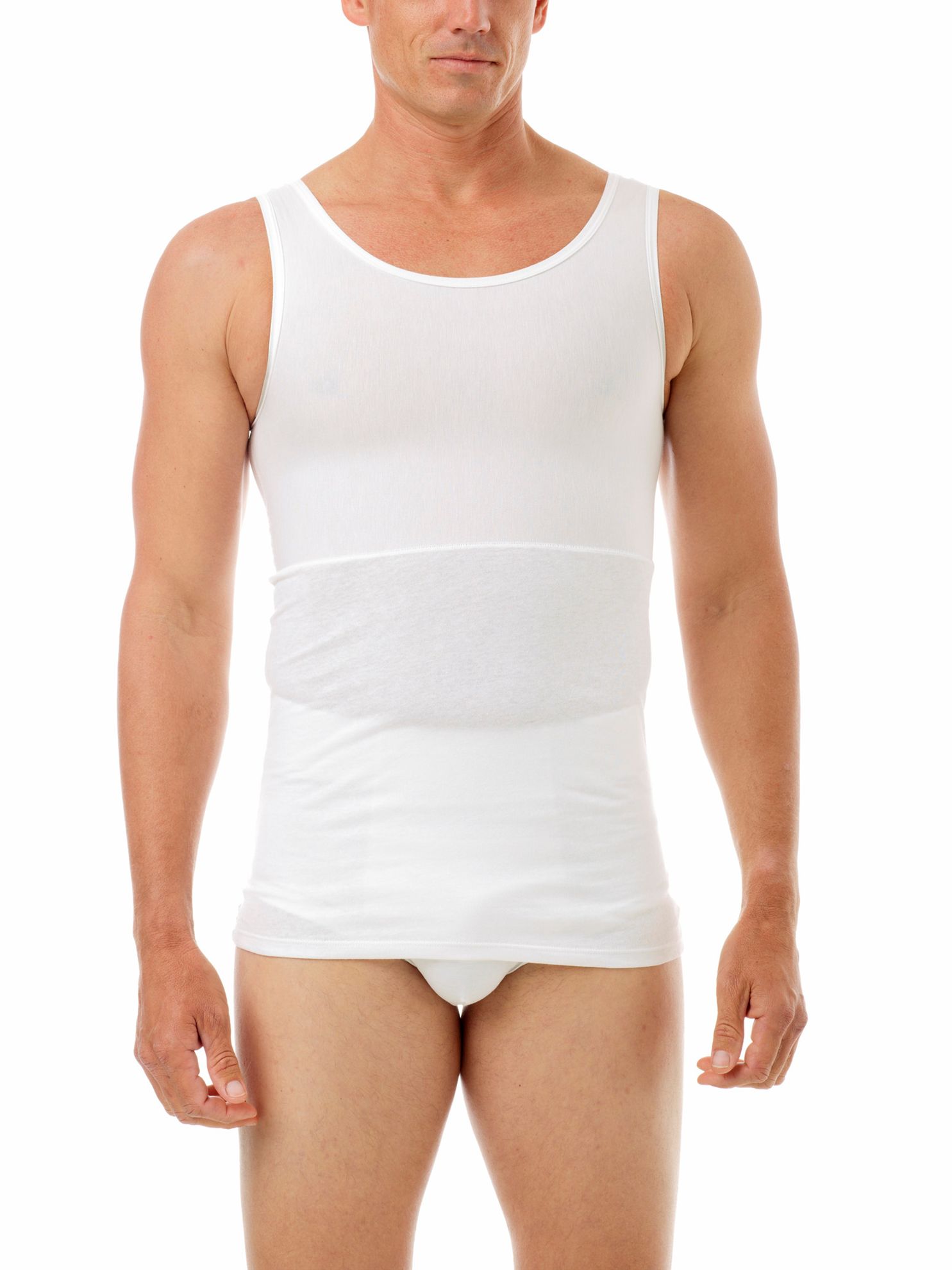 Underworks Manshape® Gynecomastia Compression Shirt - White - XS