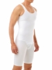 Get the appearance of a leaner build with our men's compression bodysuits