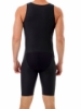 Underworks Black Compression Shaper Bodysuit for men