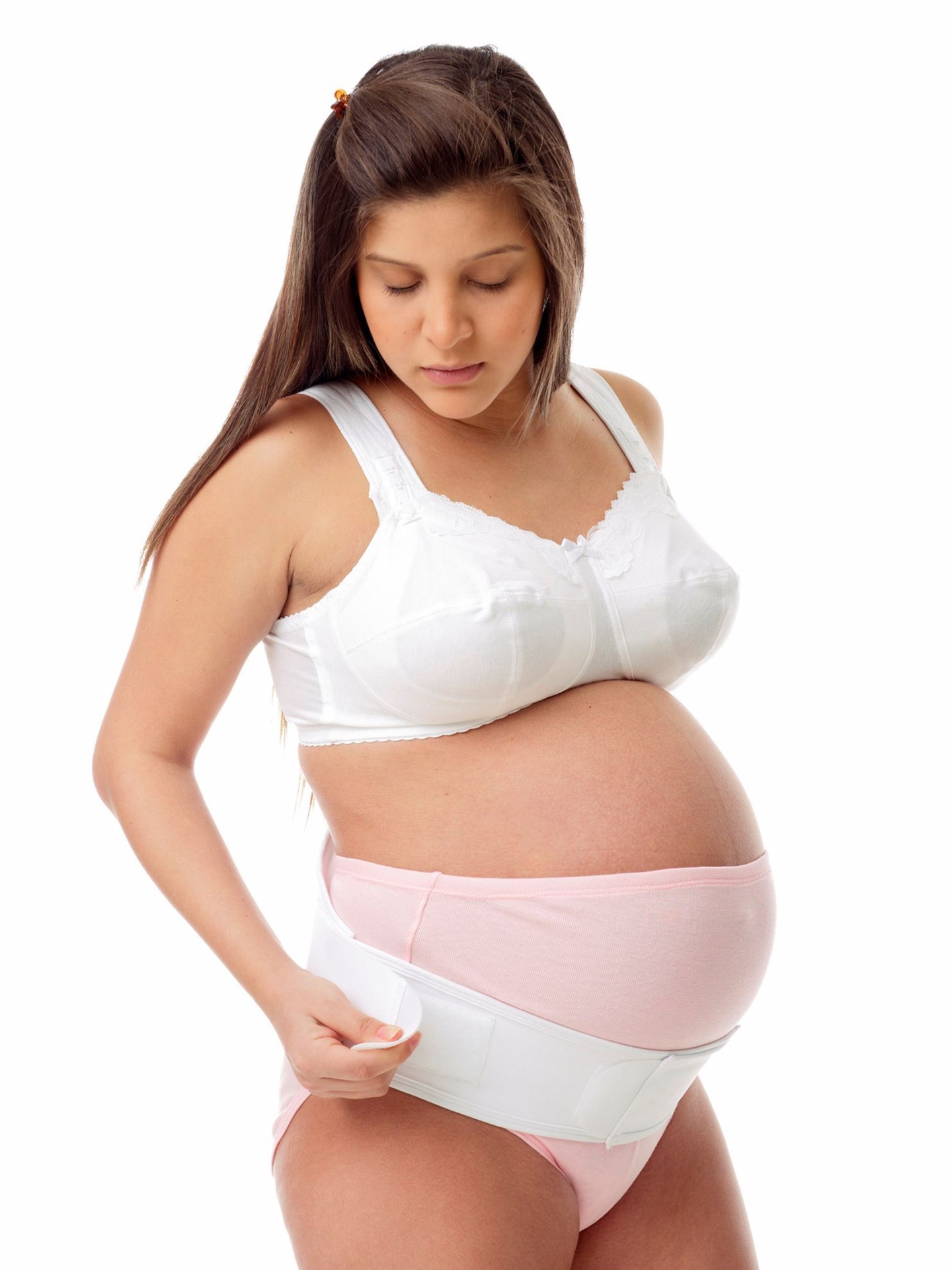 Underworks Maternity Back Support & Lift - White - S