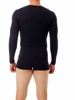 Picture of Men Cotton Spandex Crew Neck Long Sleeves Shirt
