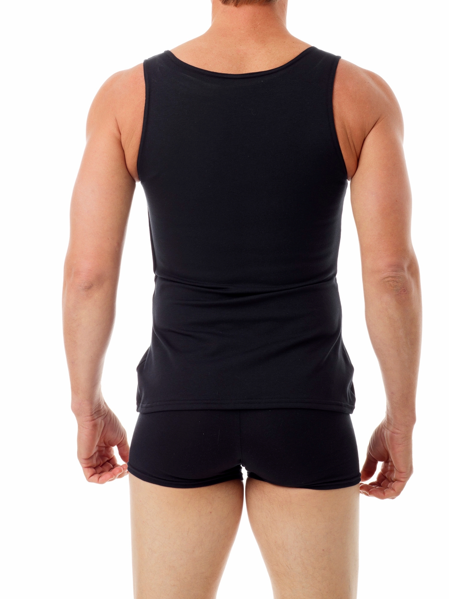 Mens Negative Ion Shapewear Chest Binder Trans Compression Corset