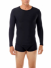 Picture of Microfiber Compression Crew Neck T-shirt with Long Sleeves