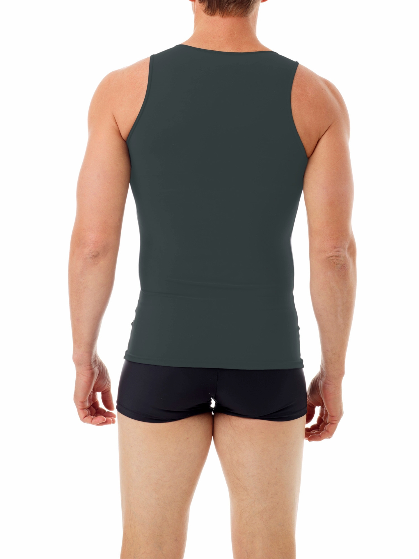 Microfiber Compression Tank. Men Compression Shirts, Girdles, Chest  Binders, Hernia Garments