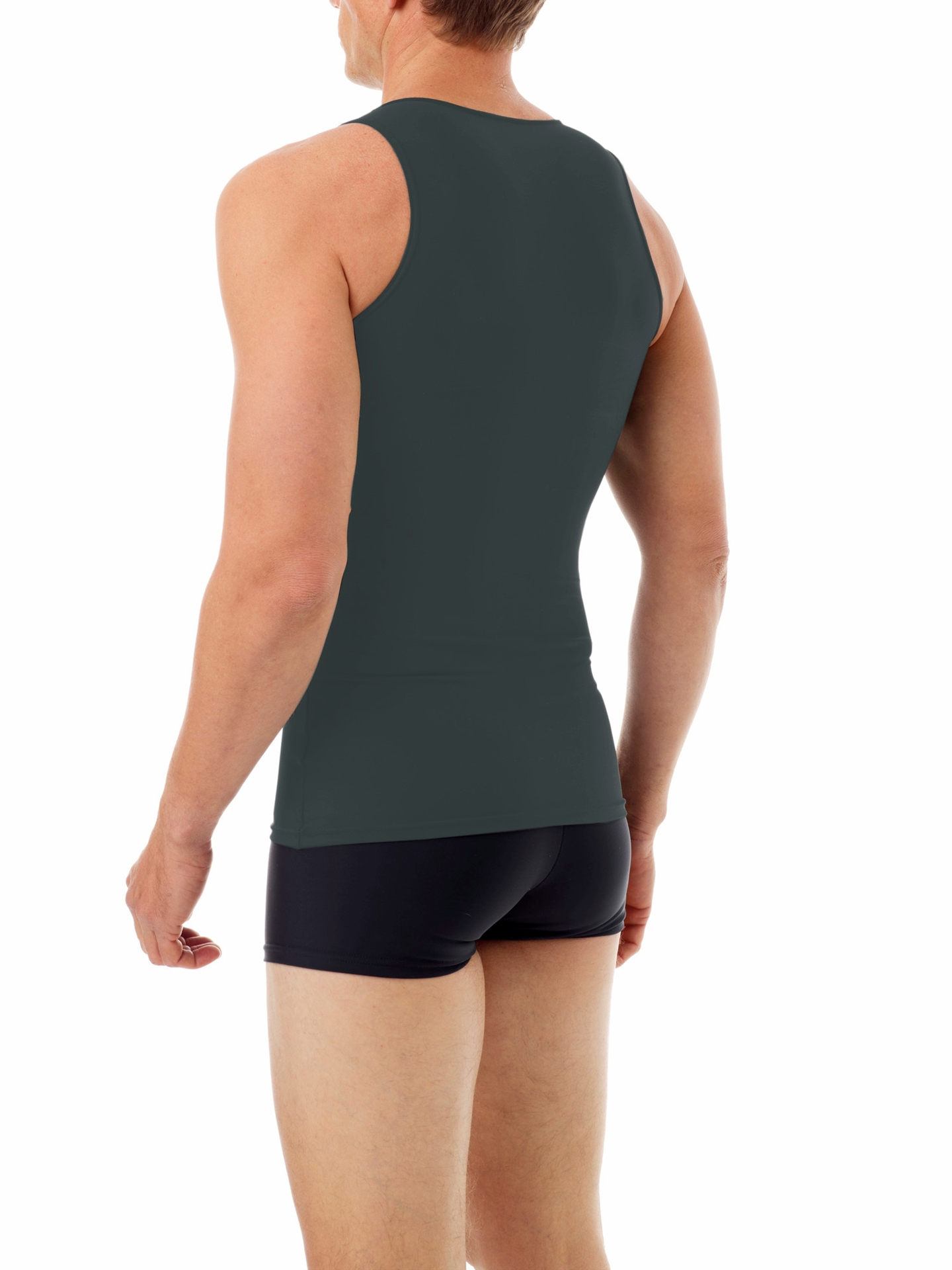 Microfiber Compression Tank. Men Compression Shirts, Girdles, Chest  Binders, Hernia Garments