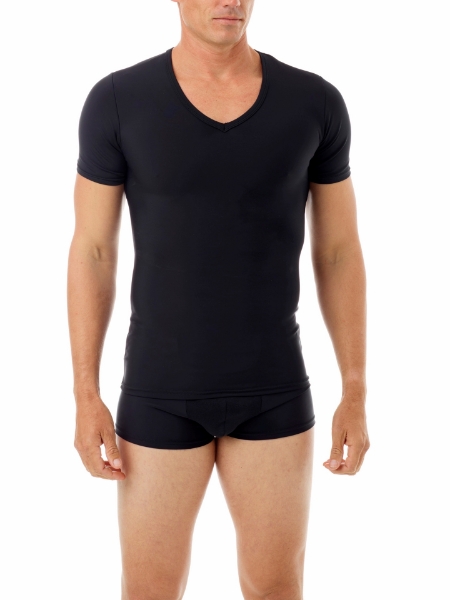 Picture of Microfiber V-Neck Compression T-Shirt