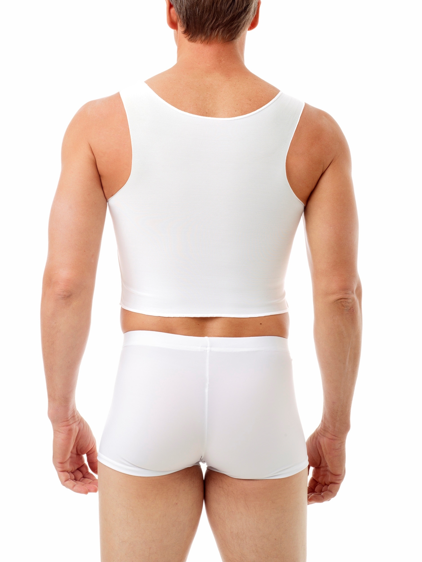 Cotton Concealer Chest Binder, Men Compression Garments