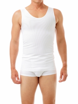 Underworks Tri-Top Chest Binder, Extreme Compression Tank Top. Men