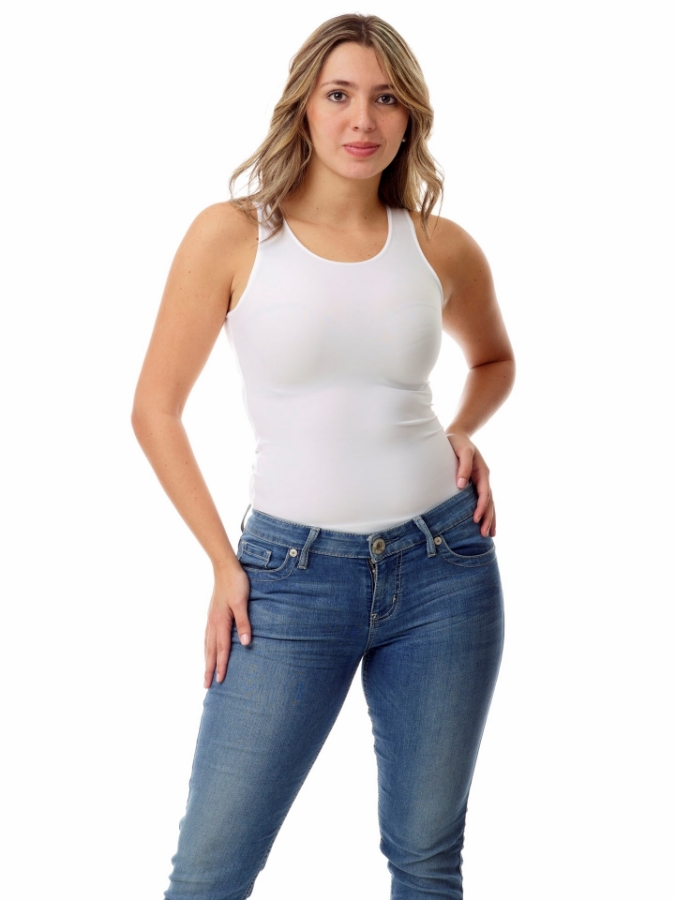 Picture of Womens Microfiber Light Compression Tank Top