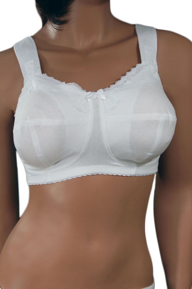 Full-Figure Nursing Bra, 100% Soft Cotton