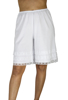 Picture of Women Cotton Knit Snip-A-Length Pettipants Culotte Slip Bloomers Split Skirt