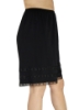 Picture of Women Cotton Knit Snip-A-Length Pettipants Culotte Slip Bloomers Split Skirt