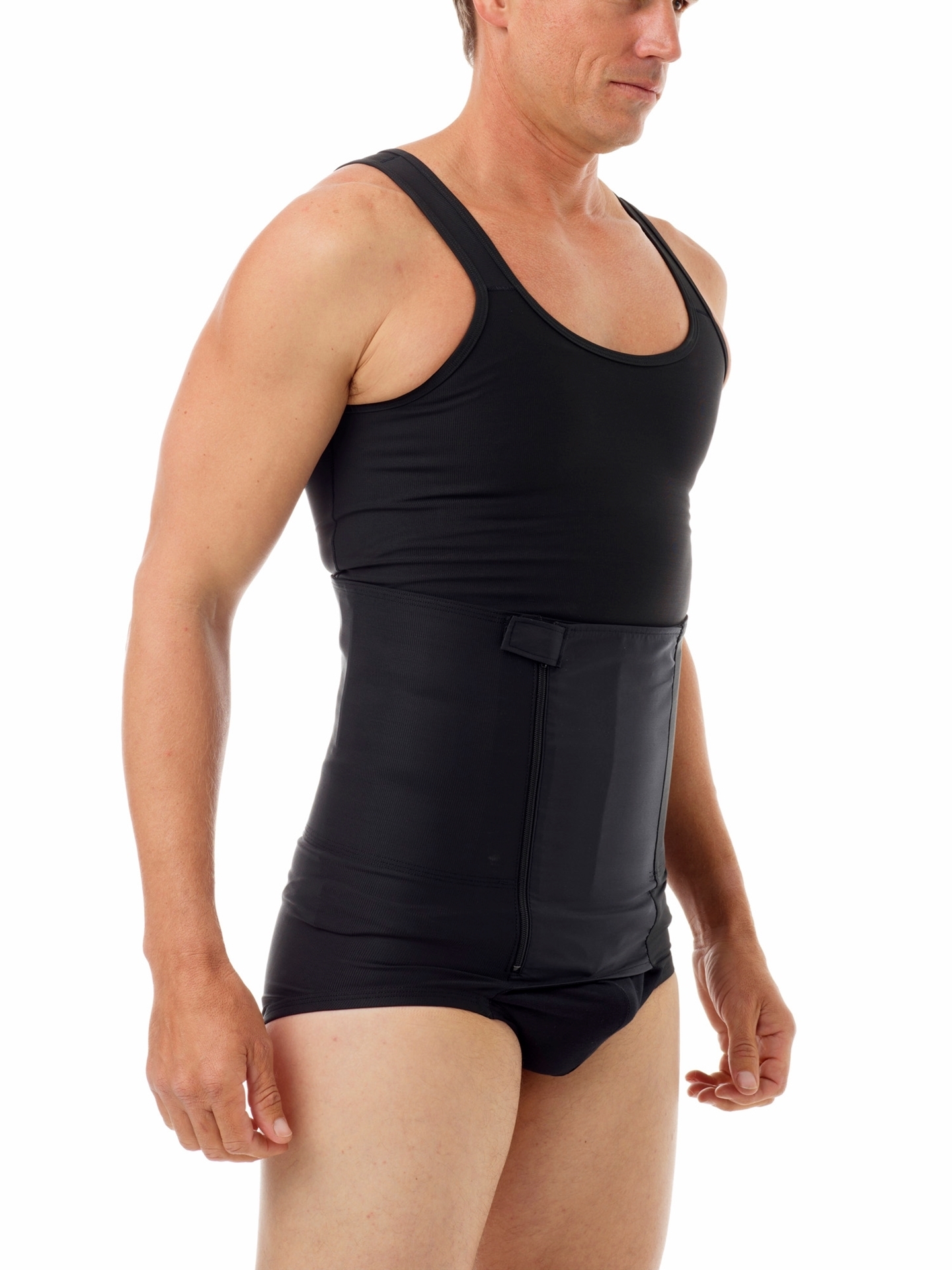 RIBIKA Men's Compression Shirt Tight Body Shaper Tummy Control Undershirts  Slimming Shapewear Underwear Tank Top : : Clothing, Shoes &  Accessories