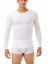 Picture of Microfiber Compression Crew Neck T-shirt with Long Sleeves - Slightly Irregular Garment