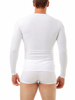 Picture of Microfiber Compression Crew Neck T-shirt with Long Sleeves - Slightly Irregular Garment