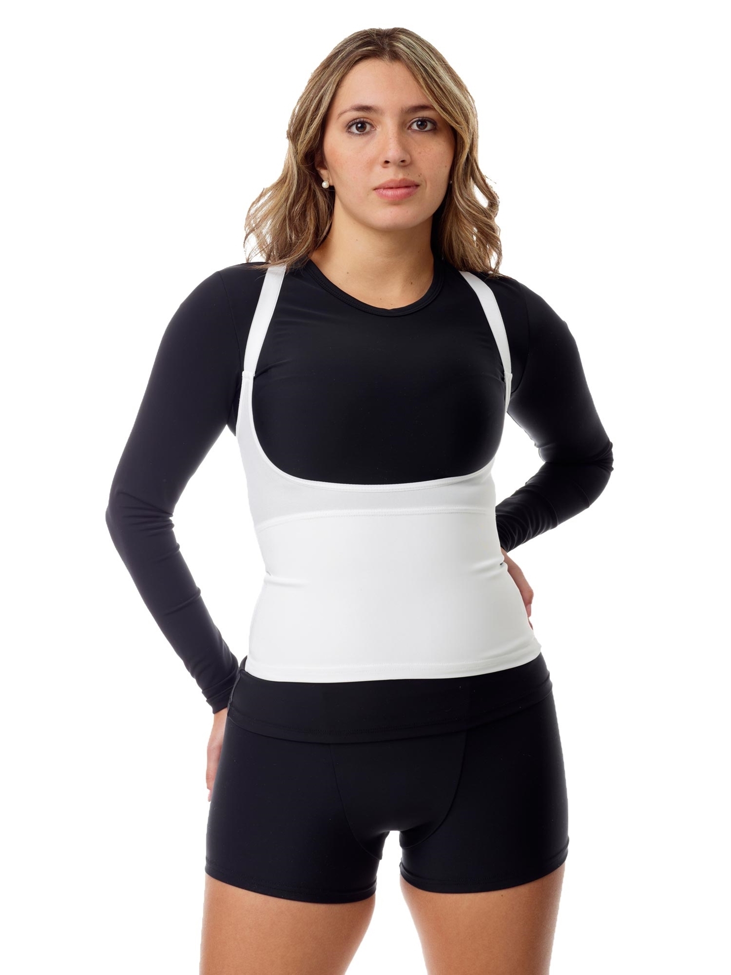 Underworks Womens Firm Open Bust Shaping Tank. Men Compression