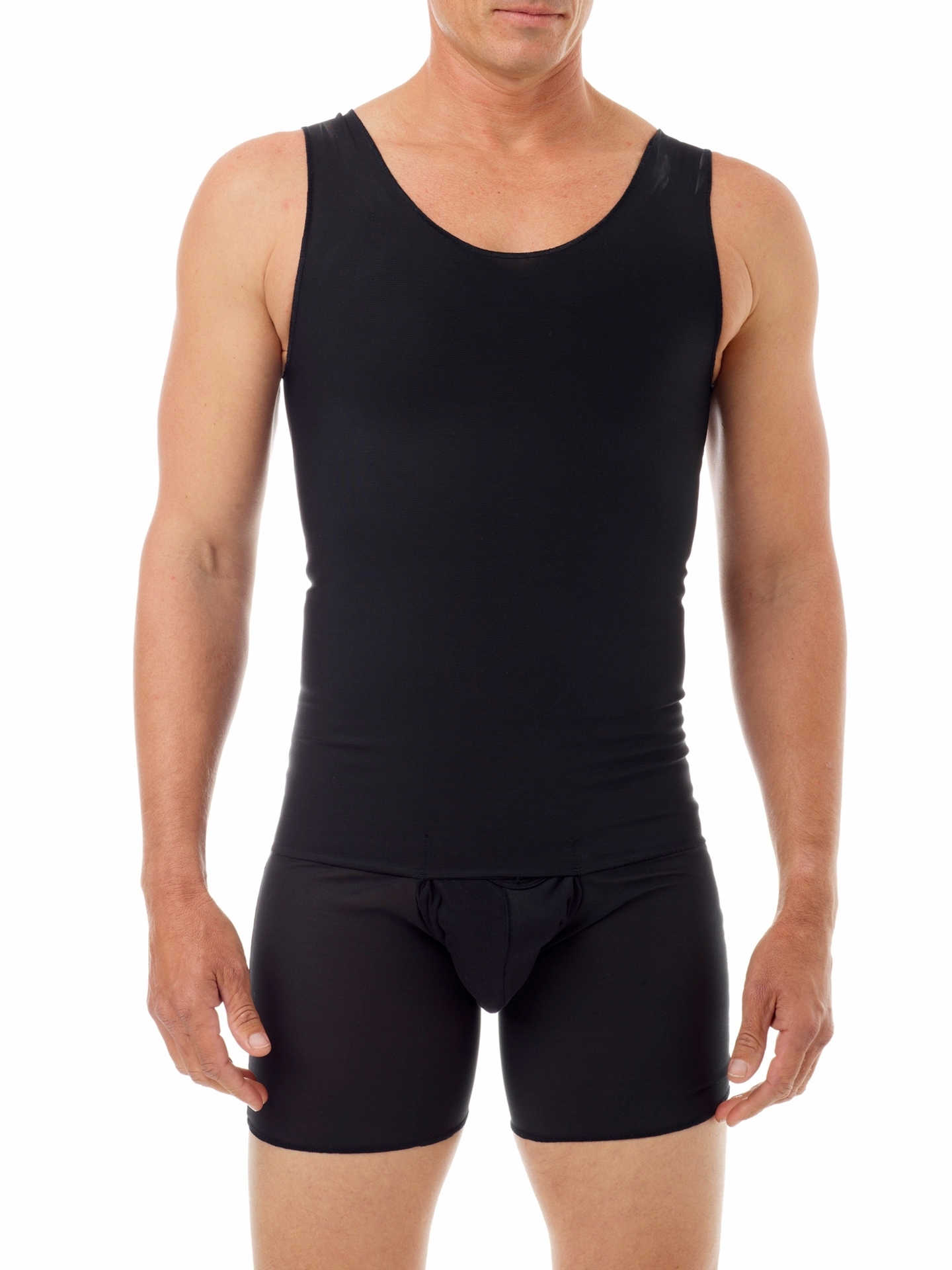 Ultimate Chest Binder Tanksuit. Men Compression Shirts, Girdles, Chest