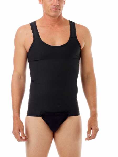 Mens Compression Tanksuit Girdle