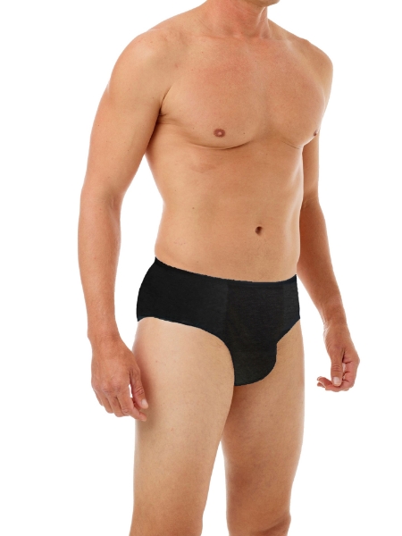 Underworks Mens Disposable Cotton brief for workout