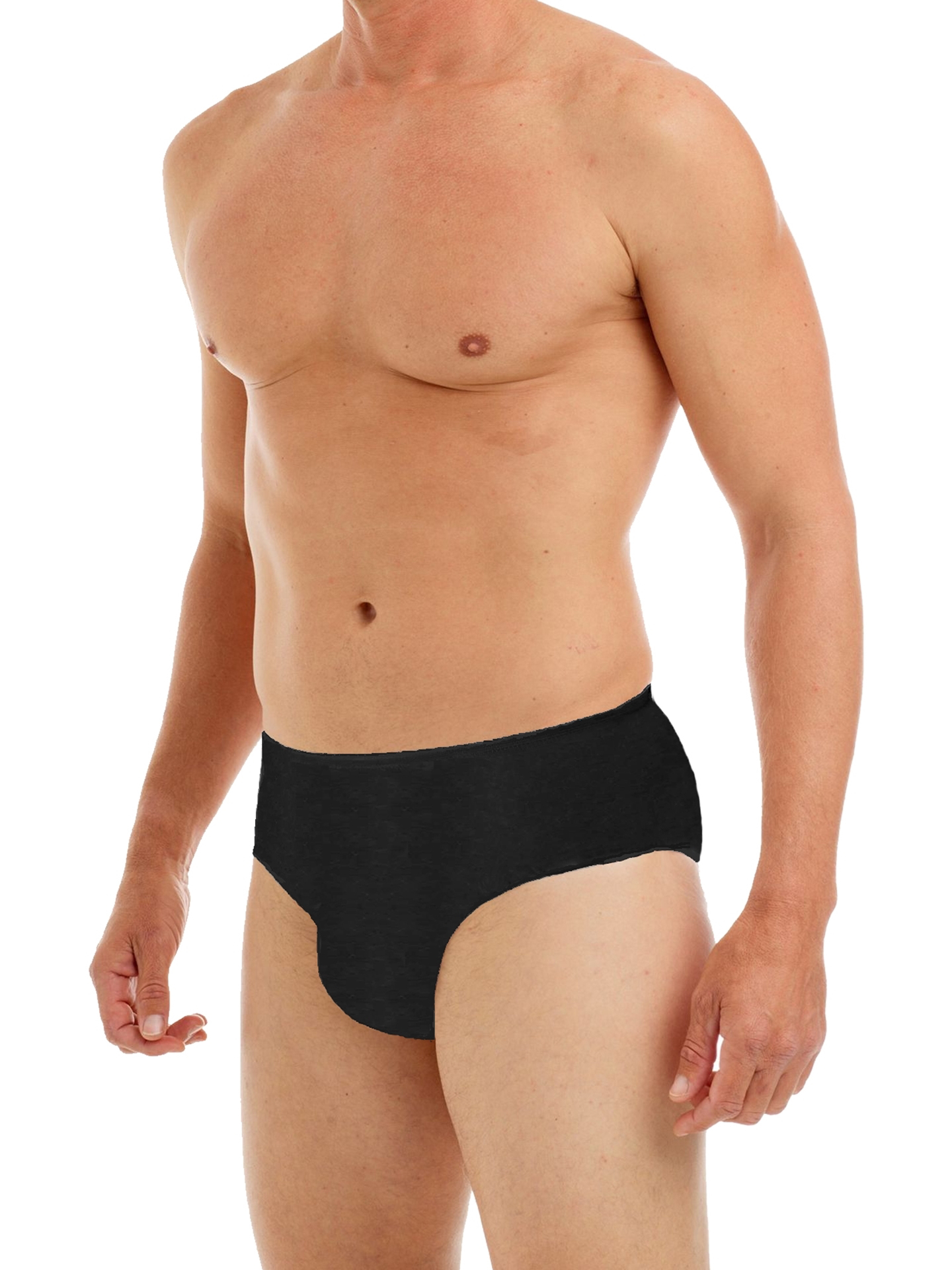 Men's Disposable Nonwoven Underwear Portable Briefs for Traveling