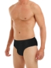 Underworks Black Cotton Disposable Briefs