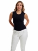 Picture of Womens Ultra Light Cotton Spandex Sleeveless Compression Top