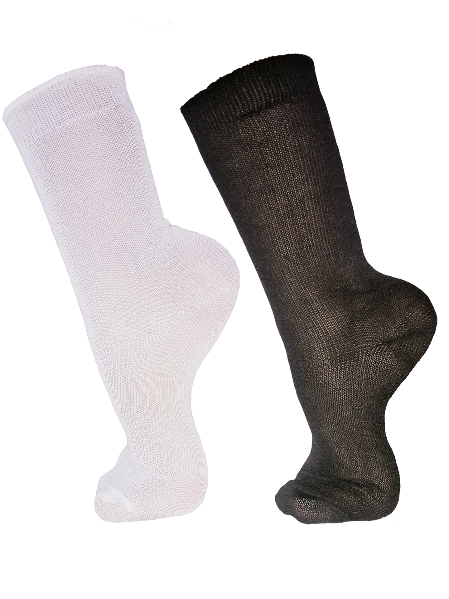 Underworks Unisex Disposable Casual Crew Socks - For Business