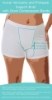 This boxer brief reduces swelling in the vulvar veins and relieve symptoms associated with Uterine prolapse, Cystocele, and Rectocele