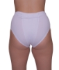 Underworks brief after pregnancy including post C-sections for relief from vulvar varicosities, vulvar swelling, and Lymphedema