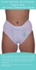 Underworks Vulvar Varicosity and Prolapse Support Panty Brief Underwear with Groin Compression Band