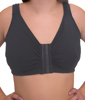 Underworks Black Mastectomy Free-wire bras for Breast Cancer Post Surgery