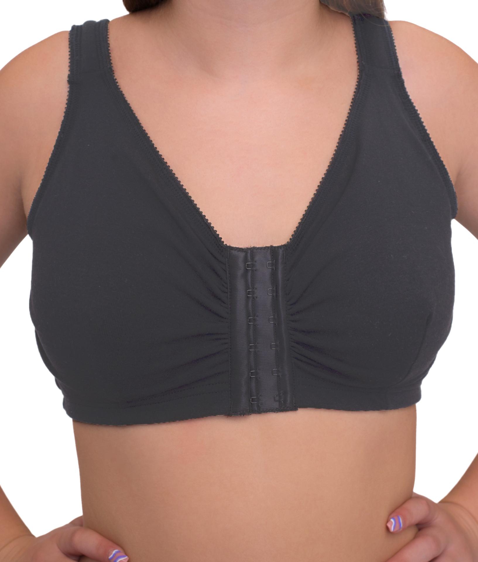 Post-Surgery Mastectomy Bra With Pockets - Seamless Comfort Bra With Breast Forms Included