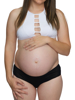 Underworks Black Maternity Support Postpartum Disposable Underwear Brief