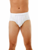 Underworks Men Inguinal Hernia Brief belt with Hot Cold Therapy Gel Pads