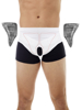 Underworks Hernia Brief with Hot Cold Therapy Gel Pads	