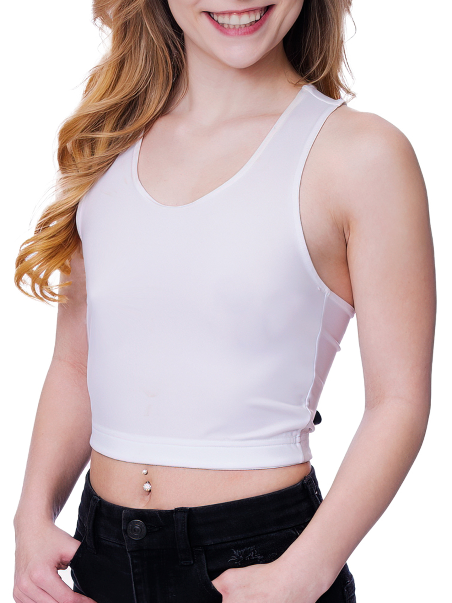 Racerback Crop Top - Women - Ready-to-Wear