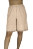 Underworks Women Cotton Beige Knit Snip-A-Length Pettipants